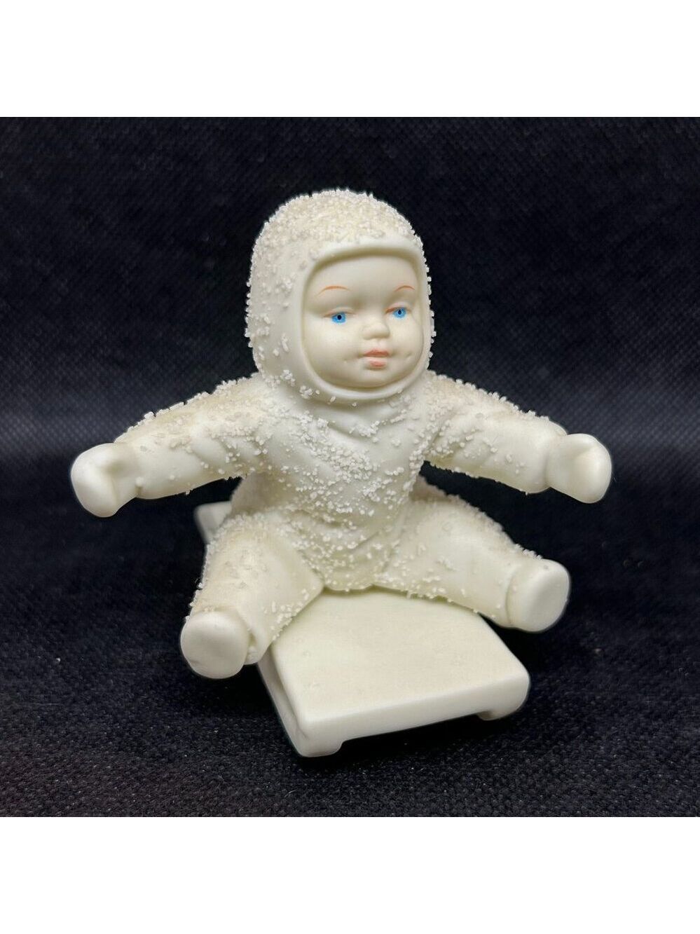 Department 56 Snowbabies Give Me A Push figurine